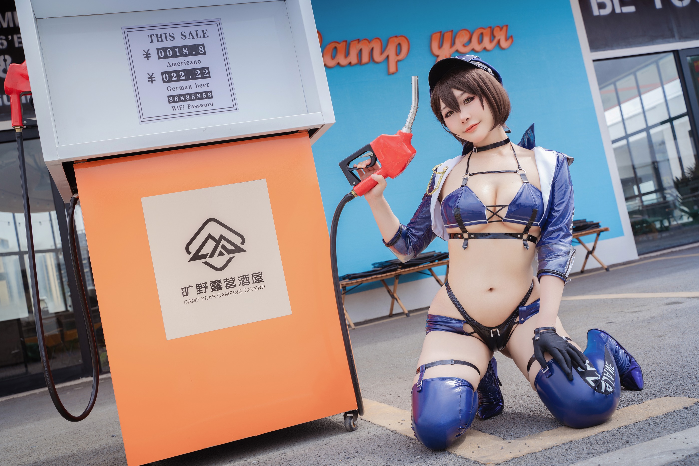图片[1]-三刀刀miido – NO.035 巴尔的摩赛车娘 [36P]-XikXak